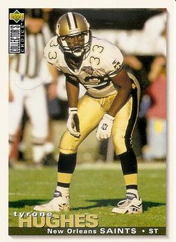 Tyrone Hughes New Orleans Saints 1995 Upper Deck Collector's Choice #159
